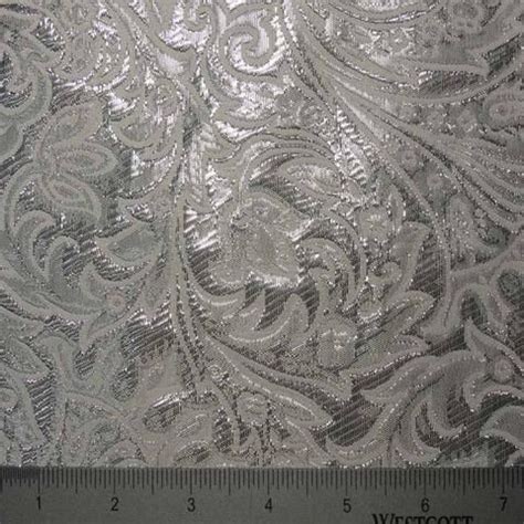 Baroque Metallic Brocade Fabric 01